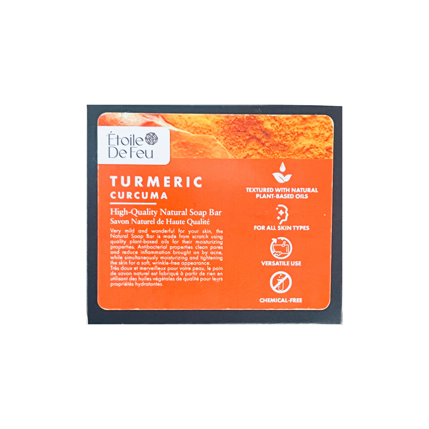 Turmeric High-Quality Natural Soap - 4.4 oz: A Luxurious Bathing Experience with Natureās Finest Ingredients šæ